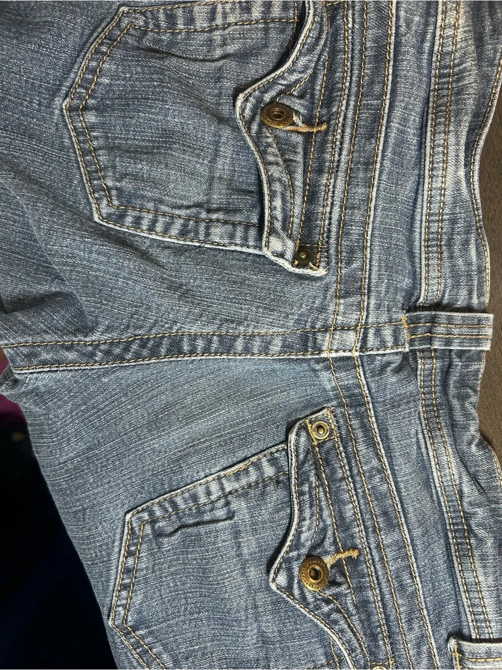 Blue Asphalt Dark Wash Bootcut Jeans